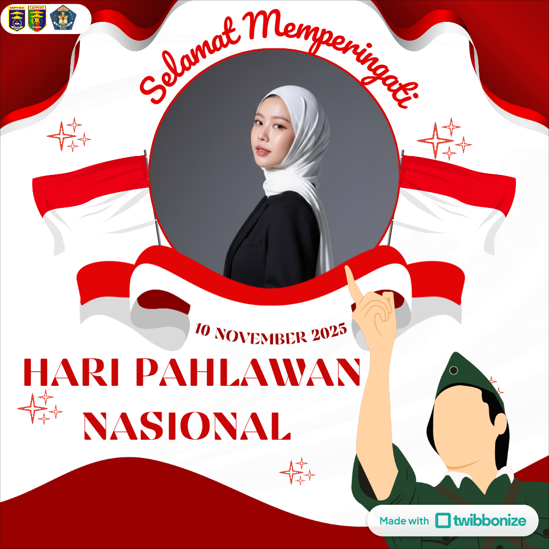 twibbon hari pahlawan 2025