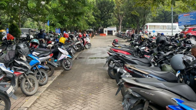 Ilustrasi Titik Parkir Reuni 212 di Monas 2025