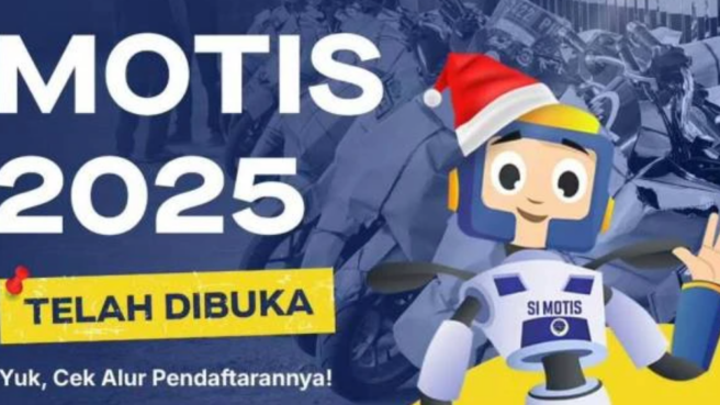 Pendaftaran Motis Nataru 2025 hingga 29 Desember 2025