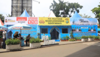 Pos Pengamanan Polres Metro Tangerang Kota dalam Operasi Lilin Jaya 2025