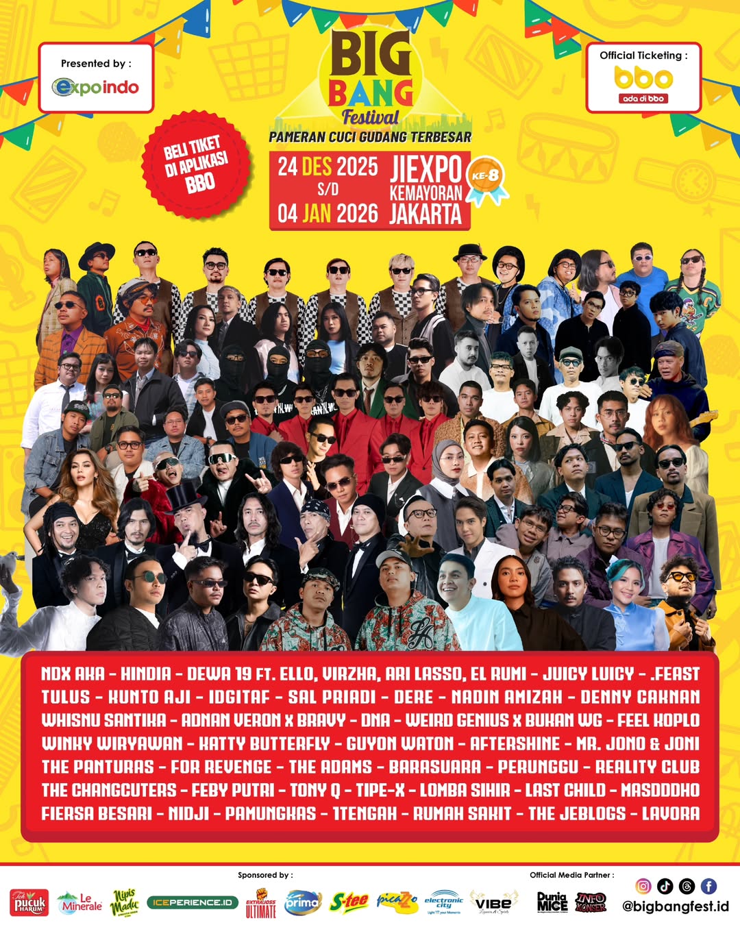 Ini Deretan Konser Musik Jelang Akhir Tahun 2025, Ada yang Gratis! 3 konser musik jelang akhir tahun 2025