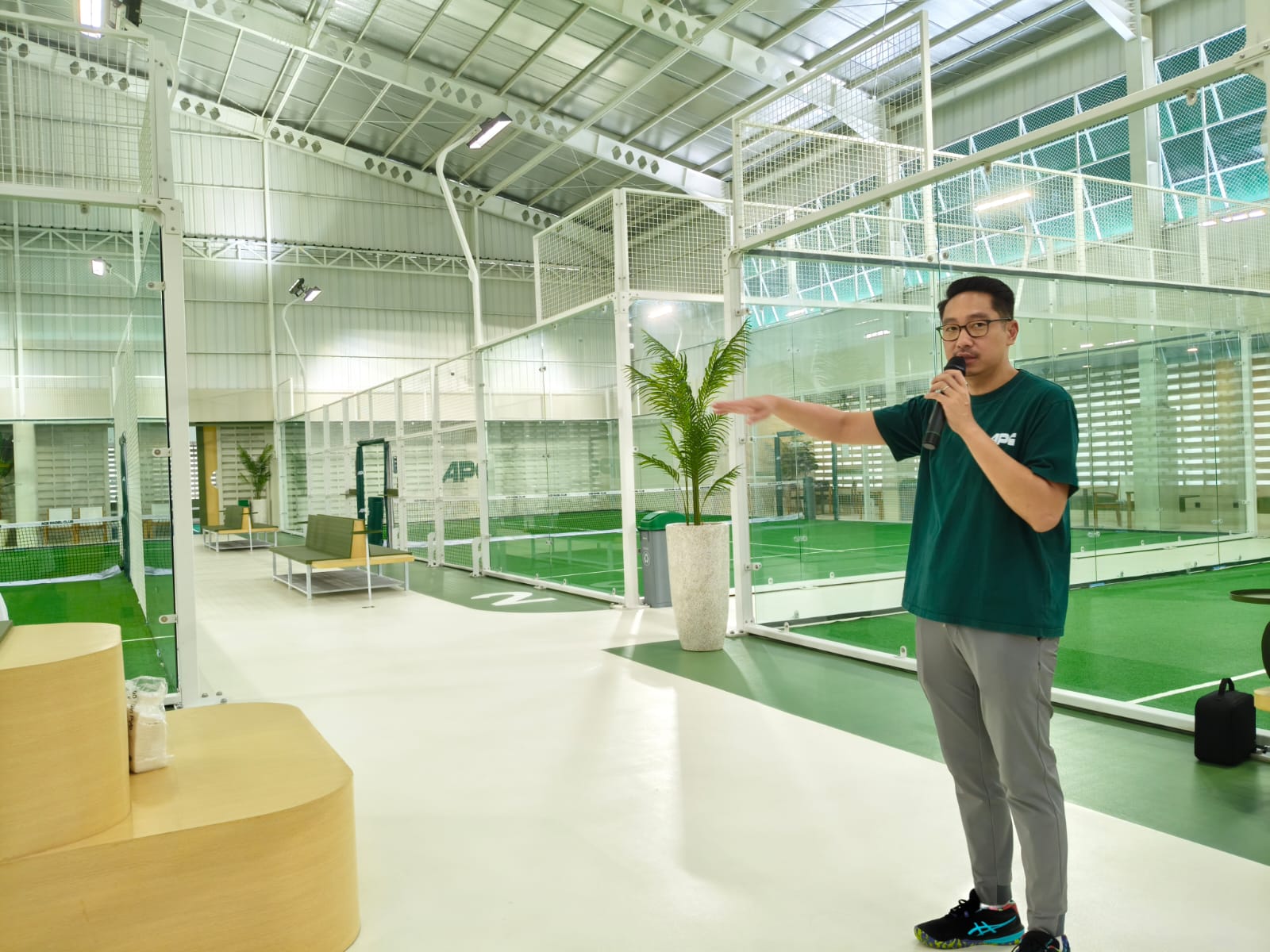 Area Ace Padel Club Karawaci/Foto: Nadia-Infotangerang.id