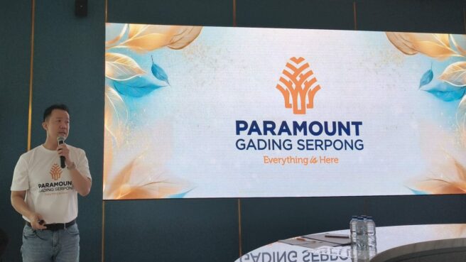 Peluncuran Logo Baru Paramount Gading Serpong di Paramount Plaza, Rabu 10 Desember 2025/Foto:Nadia Infotangerang.id