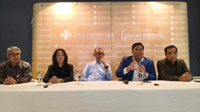 Gatam Institute Eka Hospital berhasil menyelesaikan 100 operasi Ganti Lutut Robotik