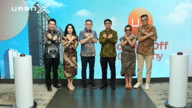 LippoLand Memggelar Topping off Tower UX