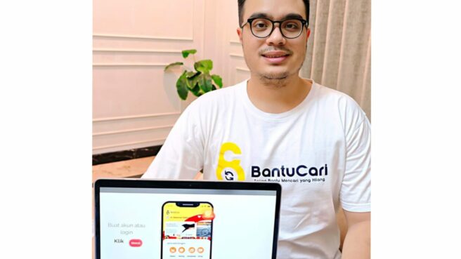 CEO Aplikasi Bantu Cari, Muhammad Arbani