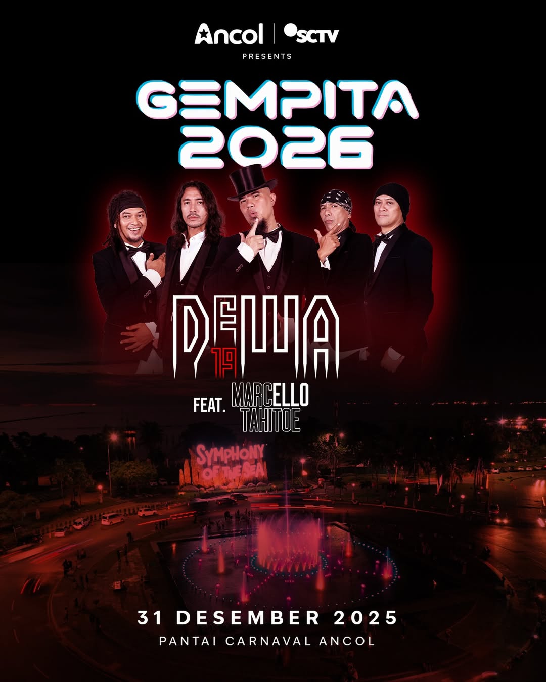 10 Event Tahun Baru 2026 di Jakarta, Ada Konser Gratis, Drone Show, hingga Festival Keluarga 3 tahun baru 2026 di Jakarta