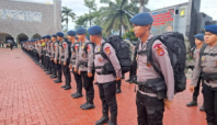 Polda Banten kirim 100 Brimob ke Aceh bantu penanganan pasca bencana (Arief/detikcom)