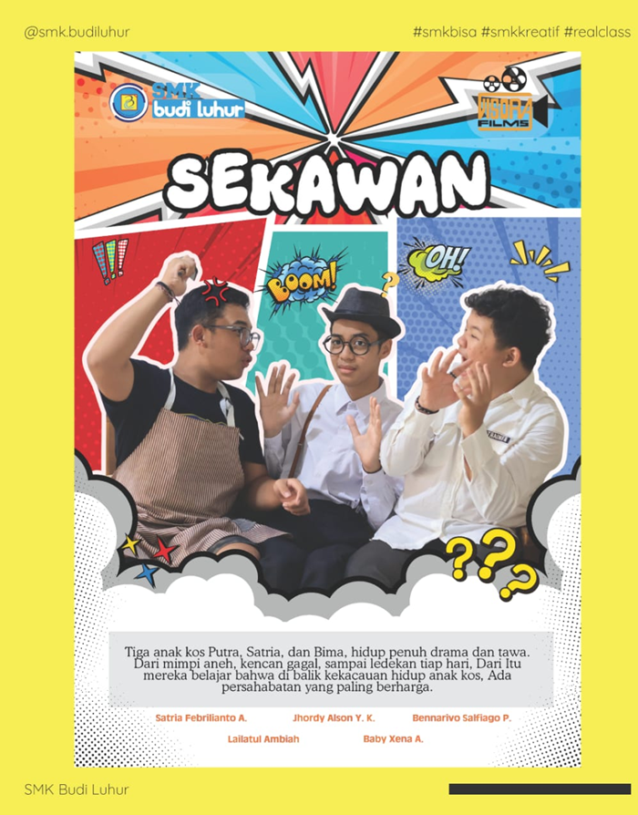 8 Film Karya Siswa SMK Budi Luhur Tangerang Tayang di Bioskop XXI: Wajib Ditonton Saat Liburan Sekolah! 4 smk budi luhur