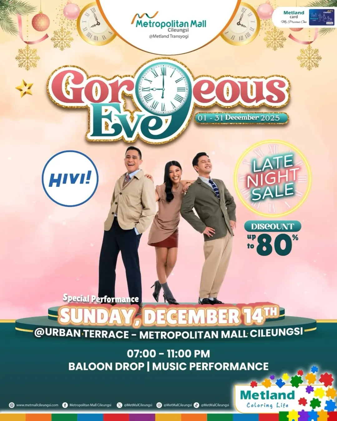 Rekomendasi Event Akhir Pekan Gratis 13–14 Desember 2025: Dari Konser di Jakarta hingga Bekasi 2 event akhir pekan