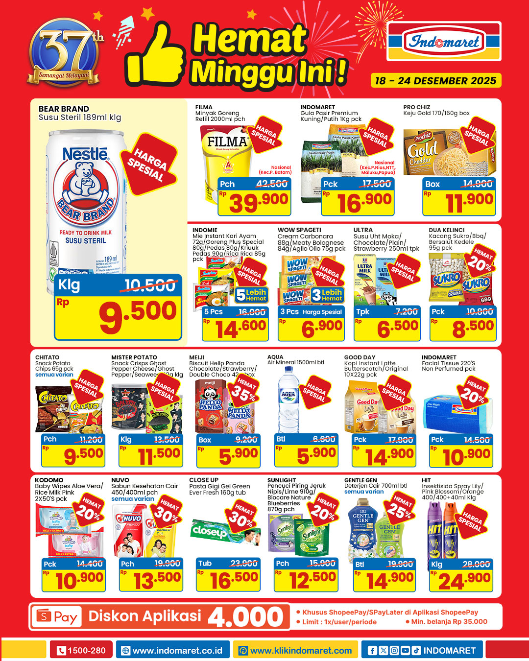 Promo JSM Indomaret 19-21 Desember 2025: Diskon Akhir Tahun, Minyak Goreng Murah, hingga Cashback Rp5.000 2 promo jsm indomaret