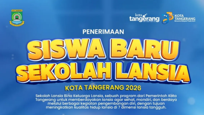 sekolah lansia kota tangerang 2026