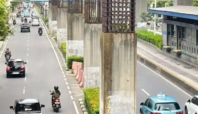 Rekayasa Lalin Pembongkaran Tiang Monorel di Jalan H.R Rasuna Said
