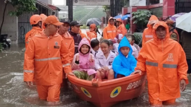 Evakuasi Banjir Jakarta