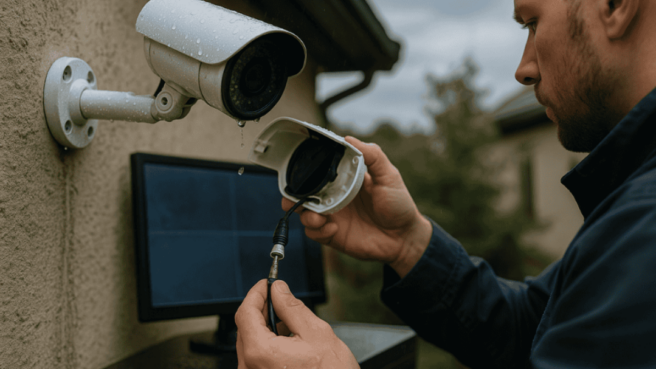 Penyebab dan Cara Mengatasi CCTV Sering Offline Saat Hujan