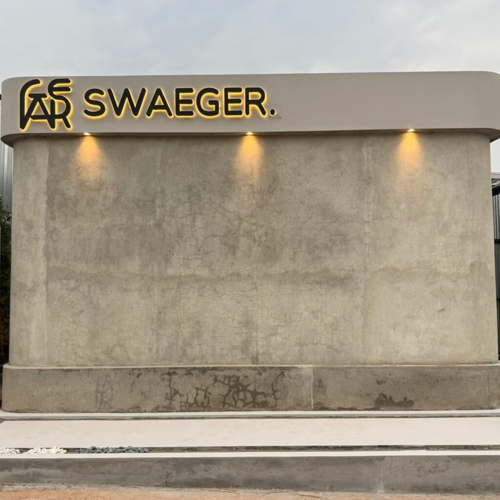 Cafe SWAEGER di Serpong Utara, Tangerang Selatan