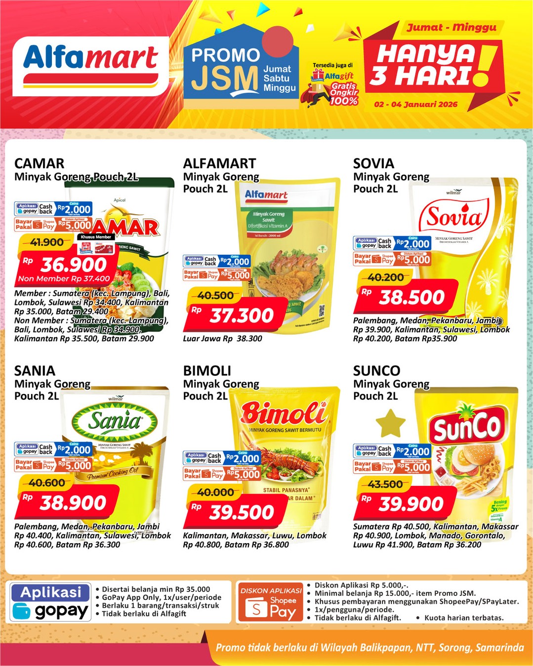 Promo Alfamart Hari Ini Sabtu 3 Januari 2026: Diskon Minyak Goreng, Susu, Skincare hingga Camilan Mulai Rp 3 Ribuan 2 Promo Alfamart Sabtu 3 Januari 2026