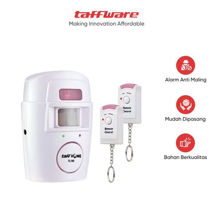 alarm rumah sensor gerak inframerah