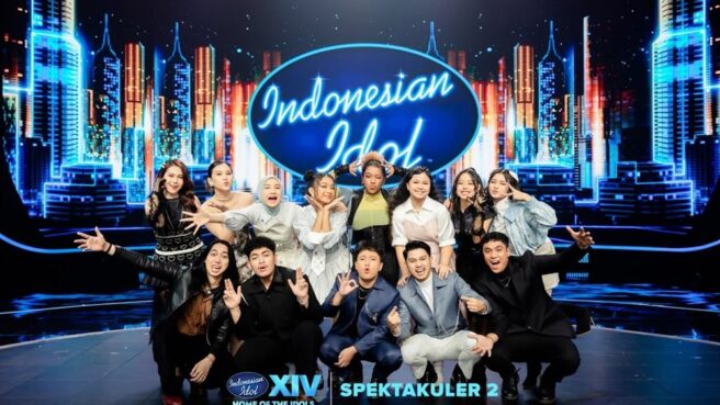 Hasil Indonesian Idol 2026 Spekta 2 Top 14
