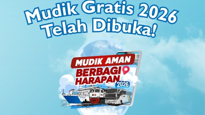 Mudik Gratis Jasa Raharja 2026 resmi dibuka