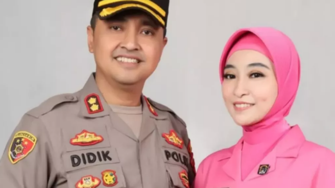 AKBP Didik Putra Kuncoro dan Istri
