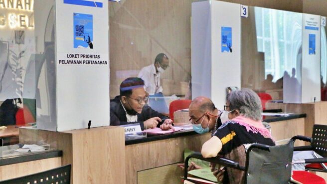 Loket Pelayanan Inklusif di Kantah Tangsel. Foto: Dok Kantah Tangsel