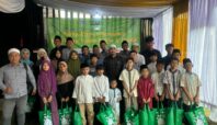 IJTI Tangsel gelar buka puasa serta santunan yatim piatu dan dhuafa, Jumat 13 Maret 2026. Foto: Andre Pradana/Tangselife