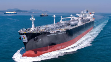 Kapal VLGC Pertamina Gas Dahlia. (Dok. PT Pertamina International Shipping (PIS) Terjebak di Selat Hormuz