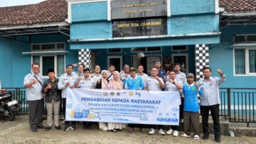 Dosen Universitas Pamulang Gelar PKM di Desa Cikamunding terkait Pelatihan Manajemen BUMDes