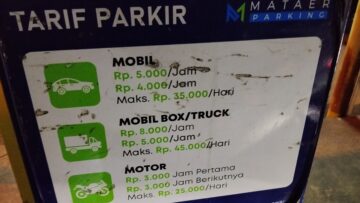 Pengusaha Parkir PT Mataer kembali menaikan tarif di atas Perda